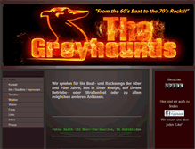 Tablet Screenshot of greyhounds-oldies.de